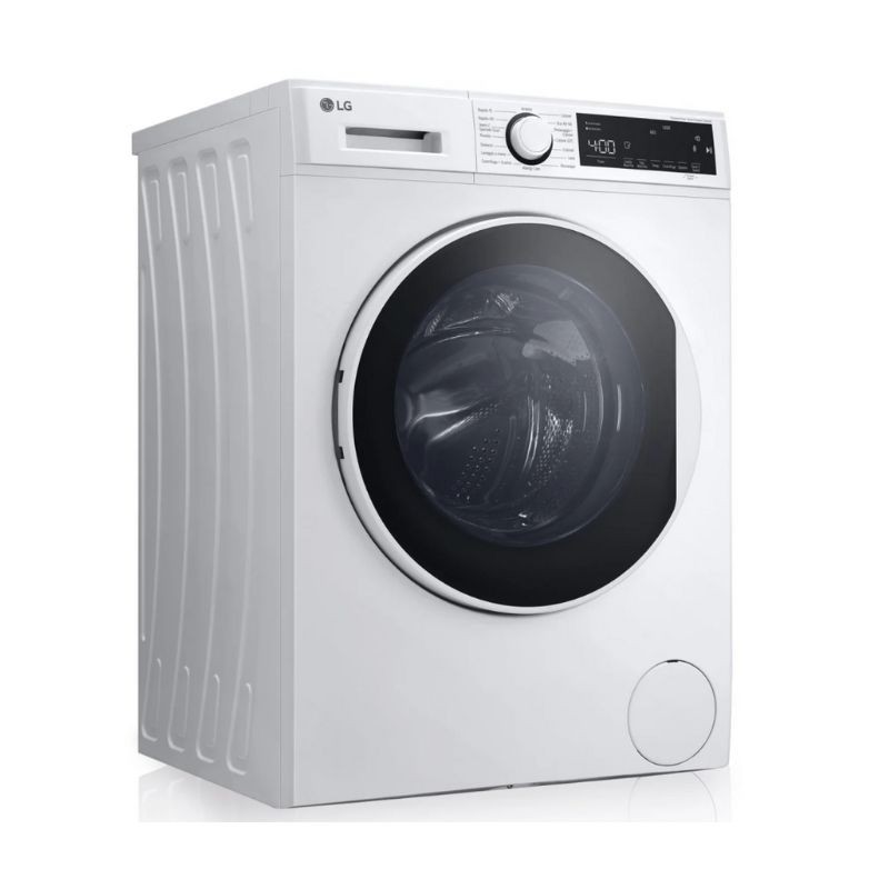 Lavadora LG F2WT2008S3W, 8 kg, 15 programas, Blanco