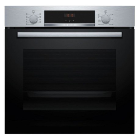 Horno Bosch HBA514ES3 Serie 4, Multifunción, Limpieza por agua, 71 litros, HotAir 3D, Mandos ocultables