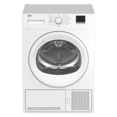 Secadora Beko DU7111GA1, Condensación, 7 kg, 16 programas, Blanco