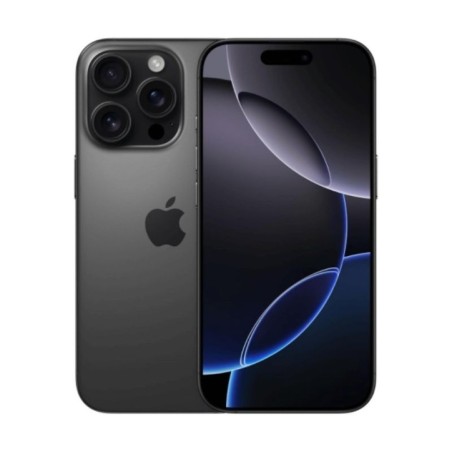 Apple iPhone 16 Pro, Titanio Negro, 128GB, 5G, 6.3 " OLED Super Retina XDR, Chip A18 Pro, iOS, MYND3QL/A