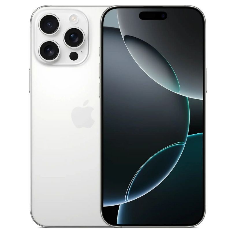 Apple iPhone 16 Pro Titanio Blanco, 128GB, 5G, 6.3 " OLED Super Retina XDR, Chip A18 Pro, iOS, MYNE3QL/A