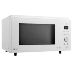 Microondas LG MJ3965BPH 1100W, 39 litros, Blanco