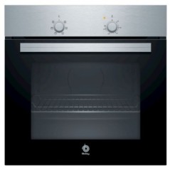 Horno Balay 3HB1000X0, 60 cm, 71 L, 5 funciones, Puerta abatible, A, Inox