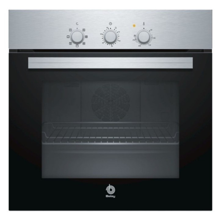 Horno Balay 3HB2010X0 multifunción, 66 l, 548 mm, Color Inox, A