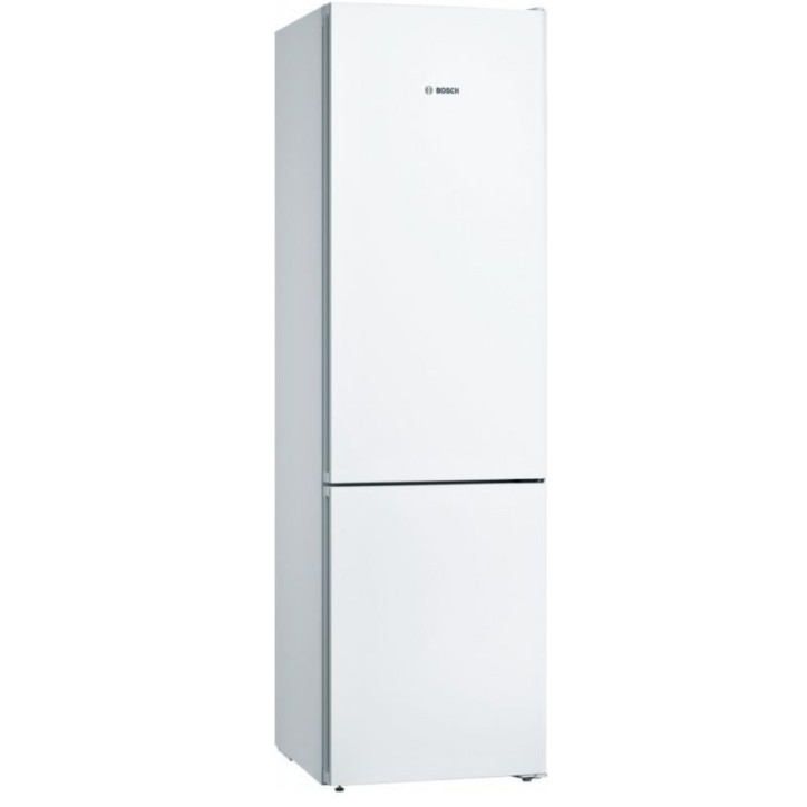 Frigo combi Bosch KGN39VWDA, No Frost, 203 cm, 366 l, Bandejas extraíbles cristal, Blanco